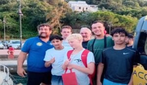 Ragazzi olandesi ad Agropoli