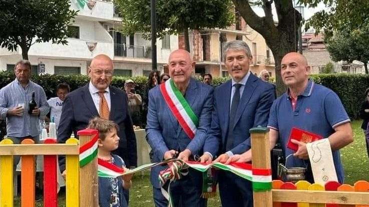 Inaugurazione palestra Sassano