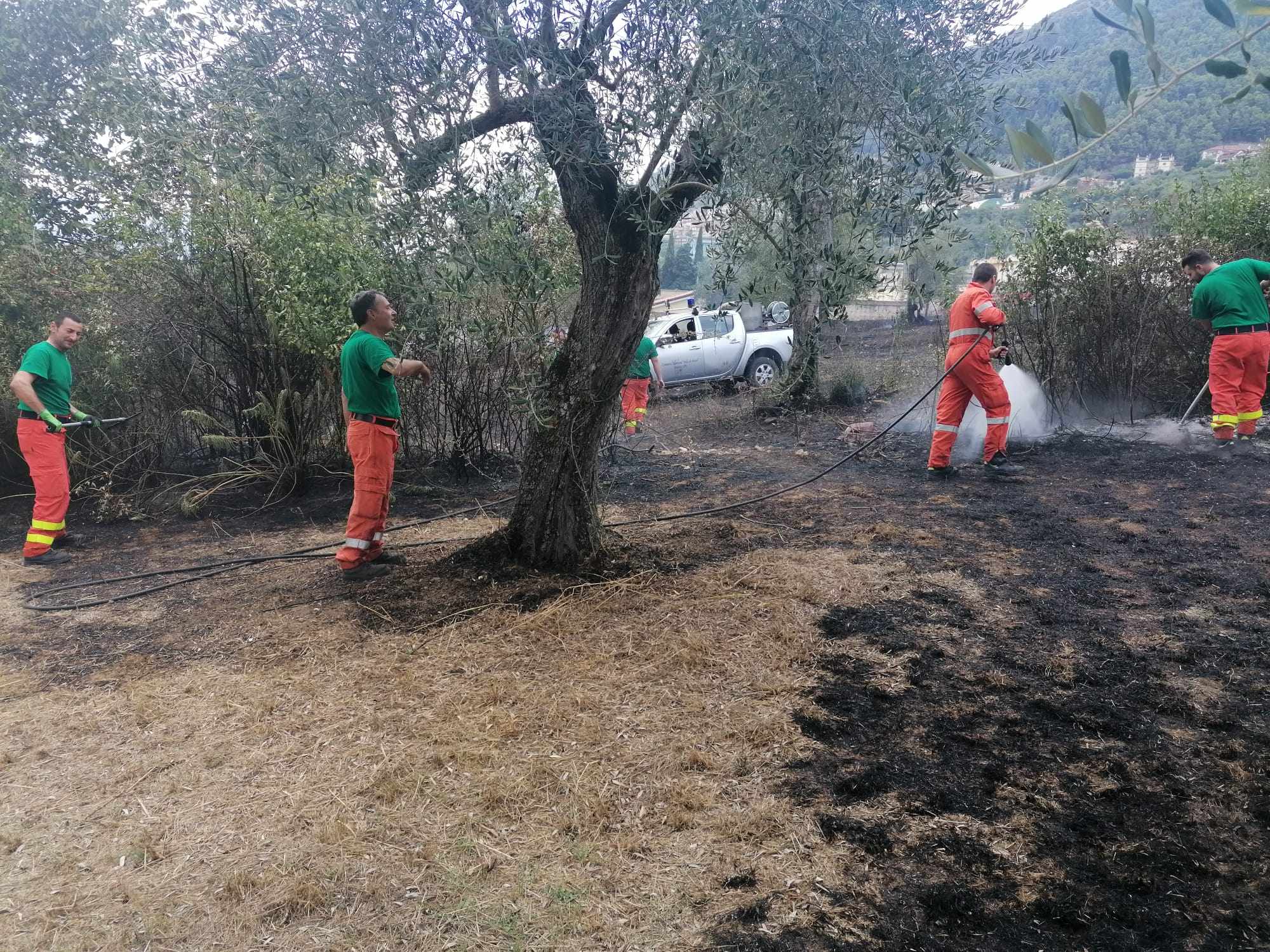 Incendio Sala Consilina