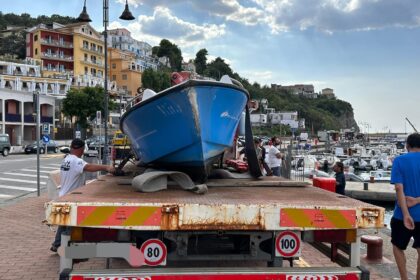 Barca porto di Agropoli