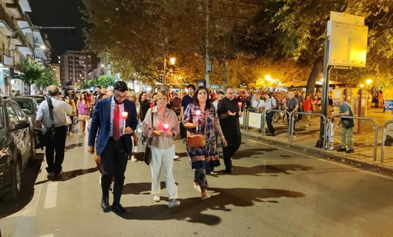 Fiaccolata per il Femminicidio di Battipaglia