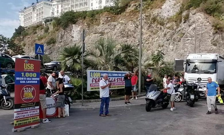 Sciopero porto di Salerno