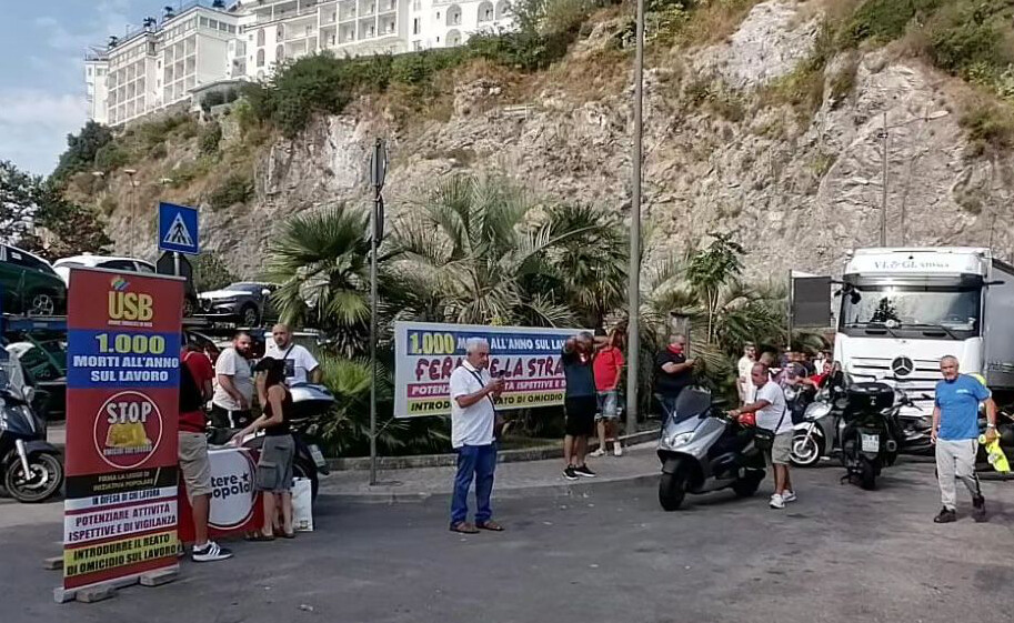 Sciopero porto di Salerno