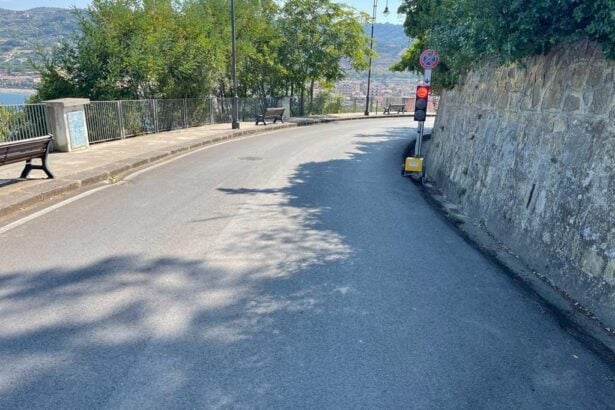 Semaforo in via Carmine Rossi