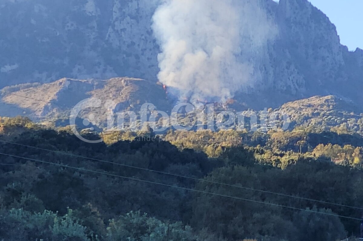 Incendio Monte Bulgheria