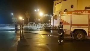 Incendio auto Villammare