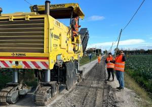 Lavori strade eboli