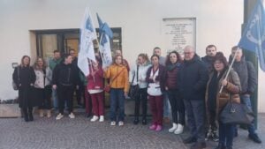 Protesta lavoratori Vallo della Lucania