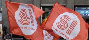 sinistra italiana bandiere