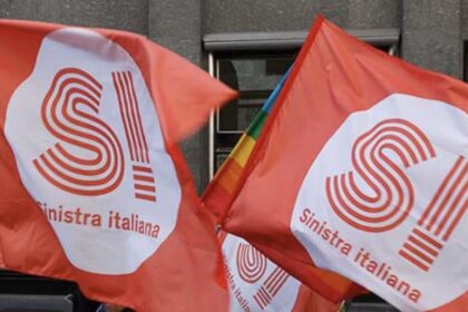 sinistra italiana bandiere