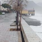 Danni lungomare Villammare