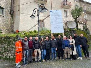 Lavori centro storico Caselle in Pittari