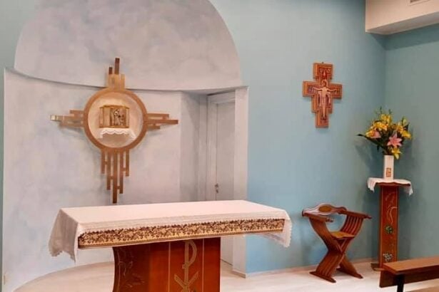 Polla cappella ospedale