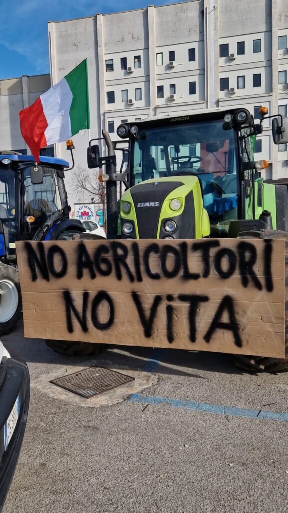 Protesta trattori