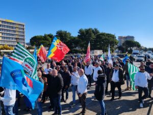 protesta Prysmian Battipaglia