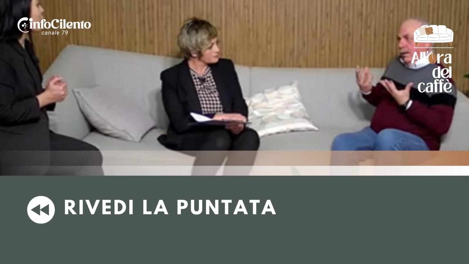 "All'ora del caffè" con Angelo Santoro Presidente Ens Salerno InfoCilento