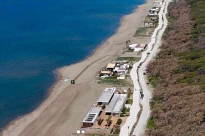 Capaccio Paestum, panorama ex lido Kennedy