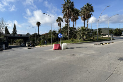 Castellabate, inizio lavori per una rotatoria a Santa Maria Nord