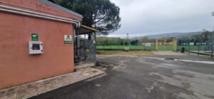 Defibrillatore stadio Guariglia Agropoli