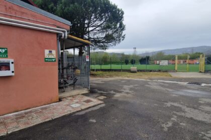 Defibrillatore stadio Guariglia Agropoli