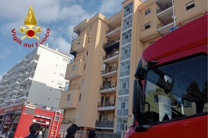 Incendio Salerno