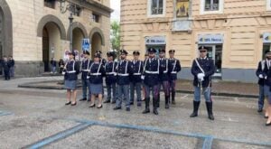 Cerimonia Polizia di stato