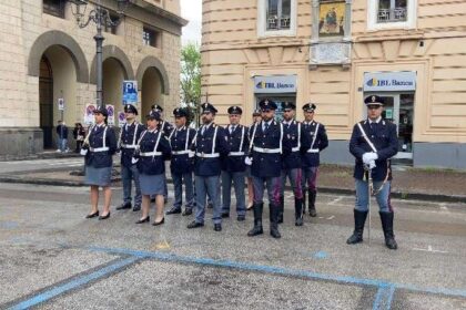 Cerimonia Polizia di stato