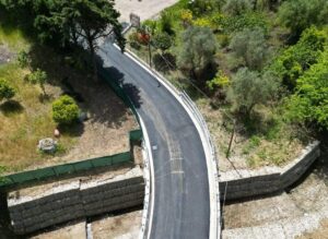 Ponte cavafosse frazione Alano