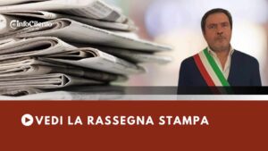 Rassegna Stampa, Pietro Vicino sindaco di Torre Orsaia