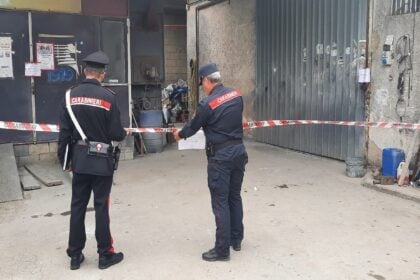 Sequestro autocarrozzeria a Mercato San Severino