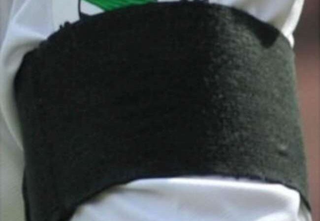 Fascia Da Braccio Capitano - Arancione Per Calcio E Squadra - Foto 2