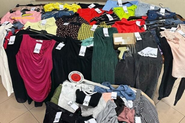 Abbigliamento contraffatto