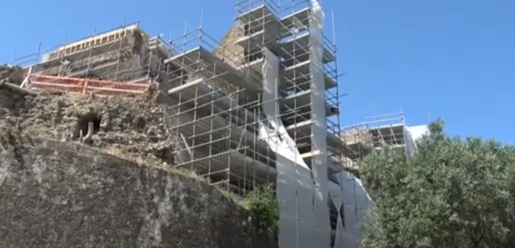 Agropoli, lavori al Castello