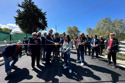 Castellabate, inaugurato Ponte Cavafosse, frazione Alano