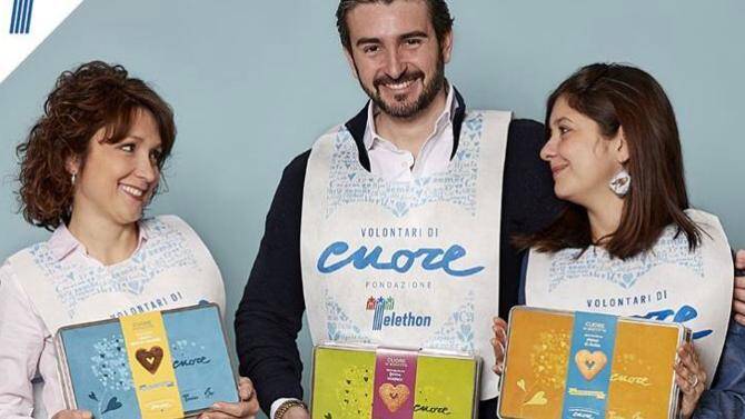 Cuori di biscotto Telethon