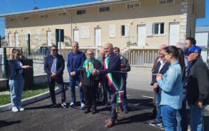Agropoli, taglio nastro parcheggio via selvi