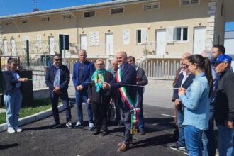 Agropoli, taglio nastro parcheggio via selvi