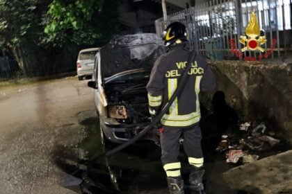 Incendio Salerno