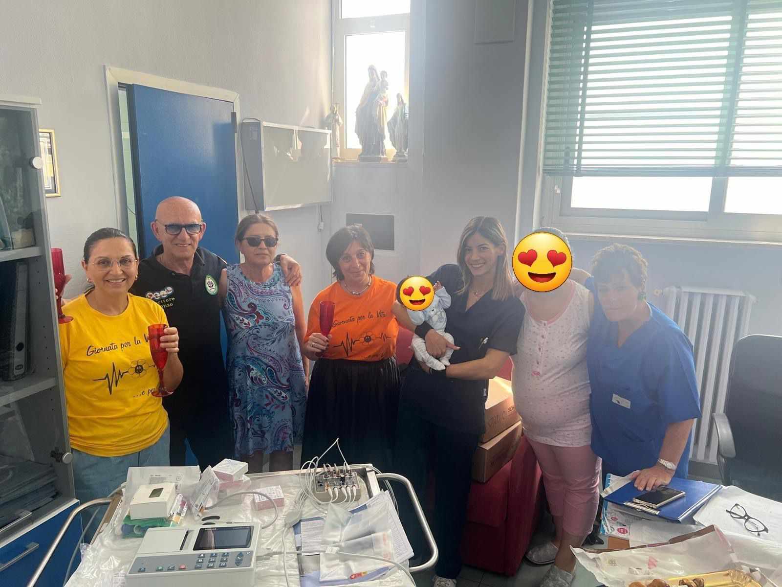 Ecocardiografo donato all'ospedale di Battipaglia