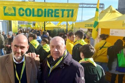 Bellelli presidente Coldiretti Campania e Salvatore Loffreda direttore Coldiretti Campania