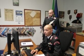 Carabinieri al pc