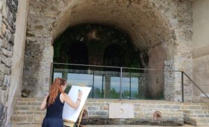 Rutino, stazione dei pittori