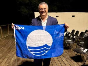 Franco Alfieri, bandiera blu 2024