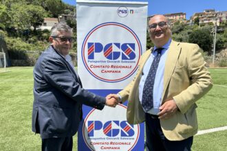 Il presidente Vona ed il sindaco Meola