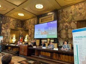 Salerno, incontro De Luca