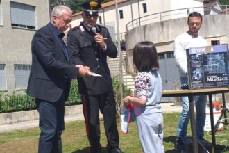 Sanza, consegna patenti biciclette bambini