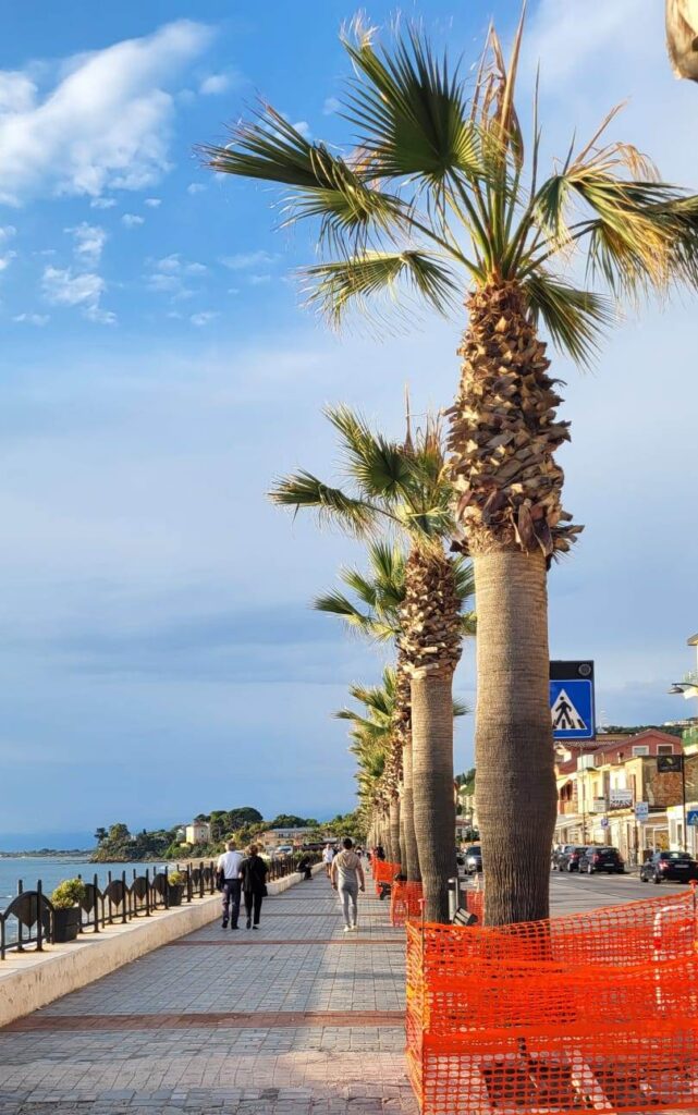 Lungomare Agropoli lavori