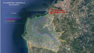 Mappa sentieri Agropoli
