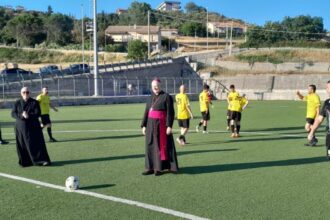 Monsignor Bellandi a Caggiano