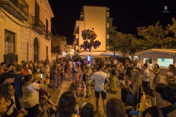 Castellabate, notte blu